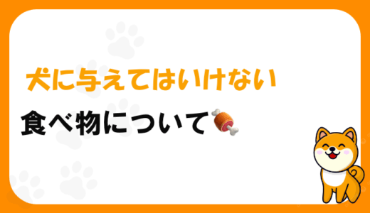 犬に与えてはいけない食べ物や中毒症状、誤食時の対処法を専門家の監修で詳しく解説します。